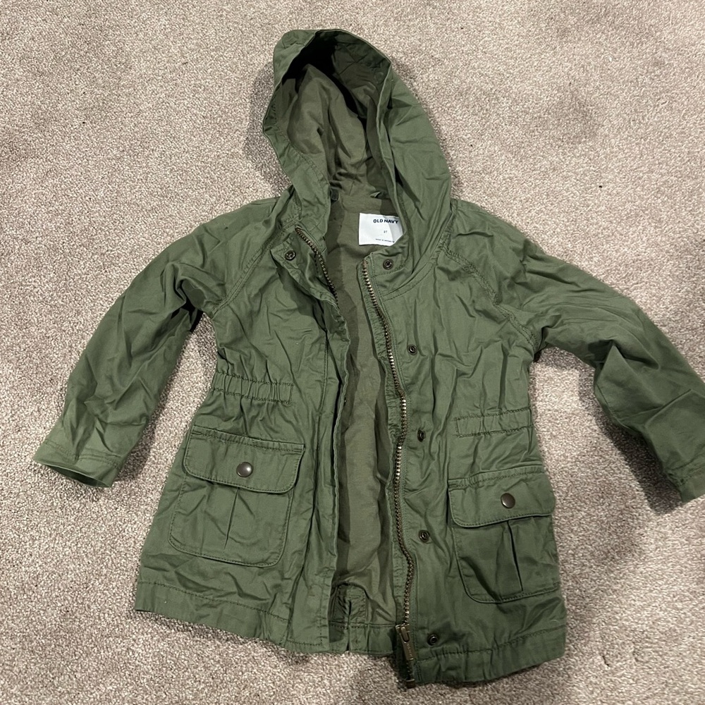 Old Navy Girls Military Jacket
